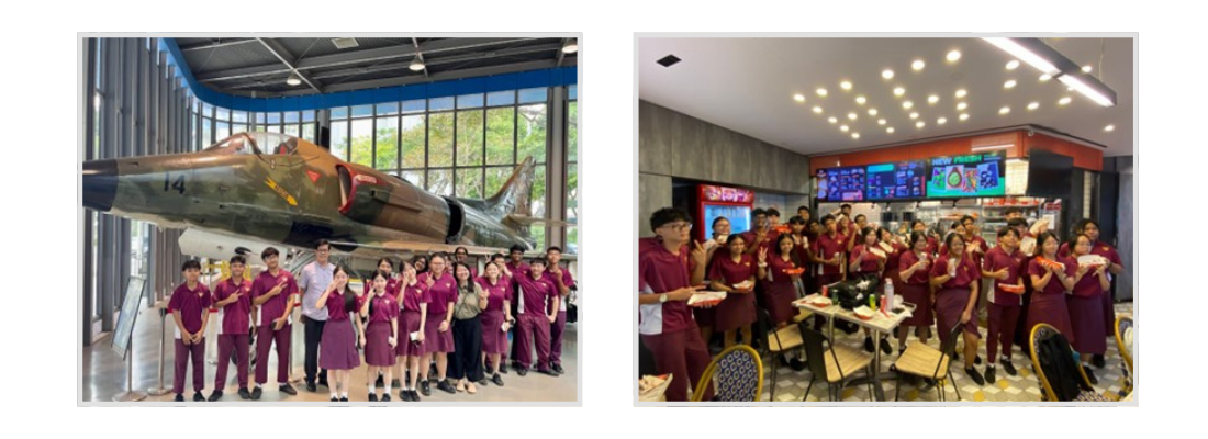 Photo collage of students experiencing the Applied Learning Modules